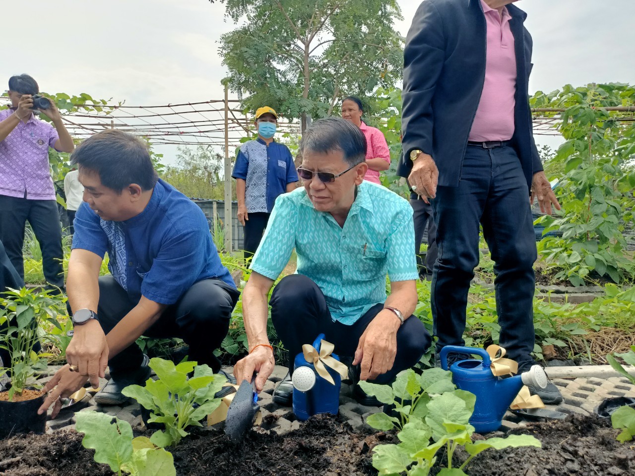 พช.บางกรวย ดำเนินโครงการปลายบาง “สุขภาพดี” ตามวิถีพอเพียง