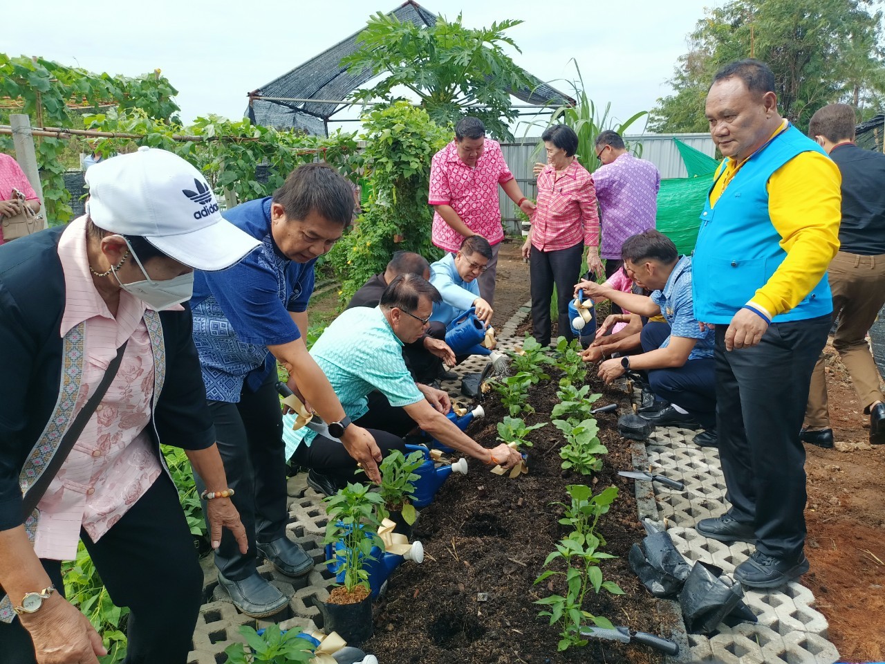 พช.บางกรวย ดำเนินโครงการปลายบาง “สุขภาพดี” ตามวิถีพอเพียง