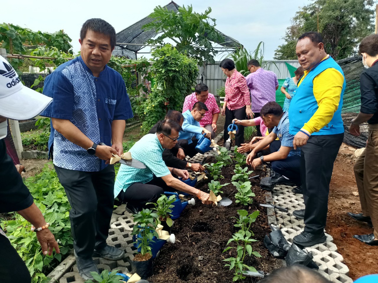 พช.บางกรวย ดำเนินโครงการปลายบาง “สุขภาพดี” ตามวิถีพอเพียง