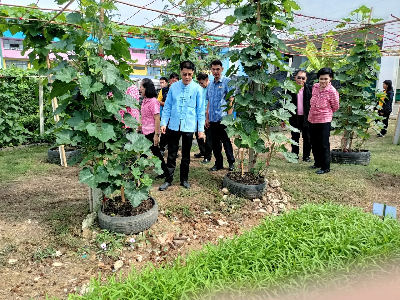 พช.บางกรวย ดำเนินโครงการปลายบาง “สุขภาพดี” ตามวิถีพอเพียง