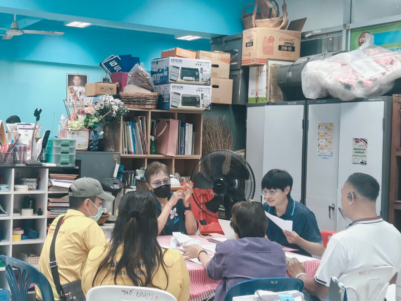 พช.บางกรวย จัดการประชุมคัดเลือกคณะทำงานศูนย์ประสานงานองค์การชุมชนระดับอำเภอ (ศอช.อ.)