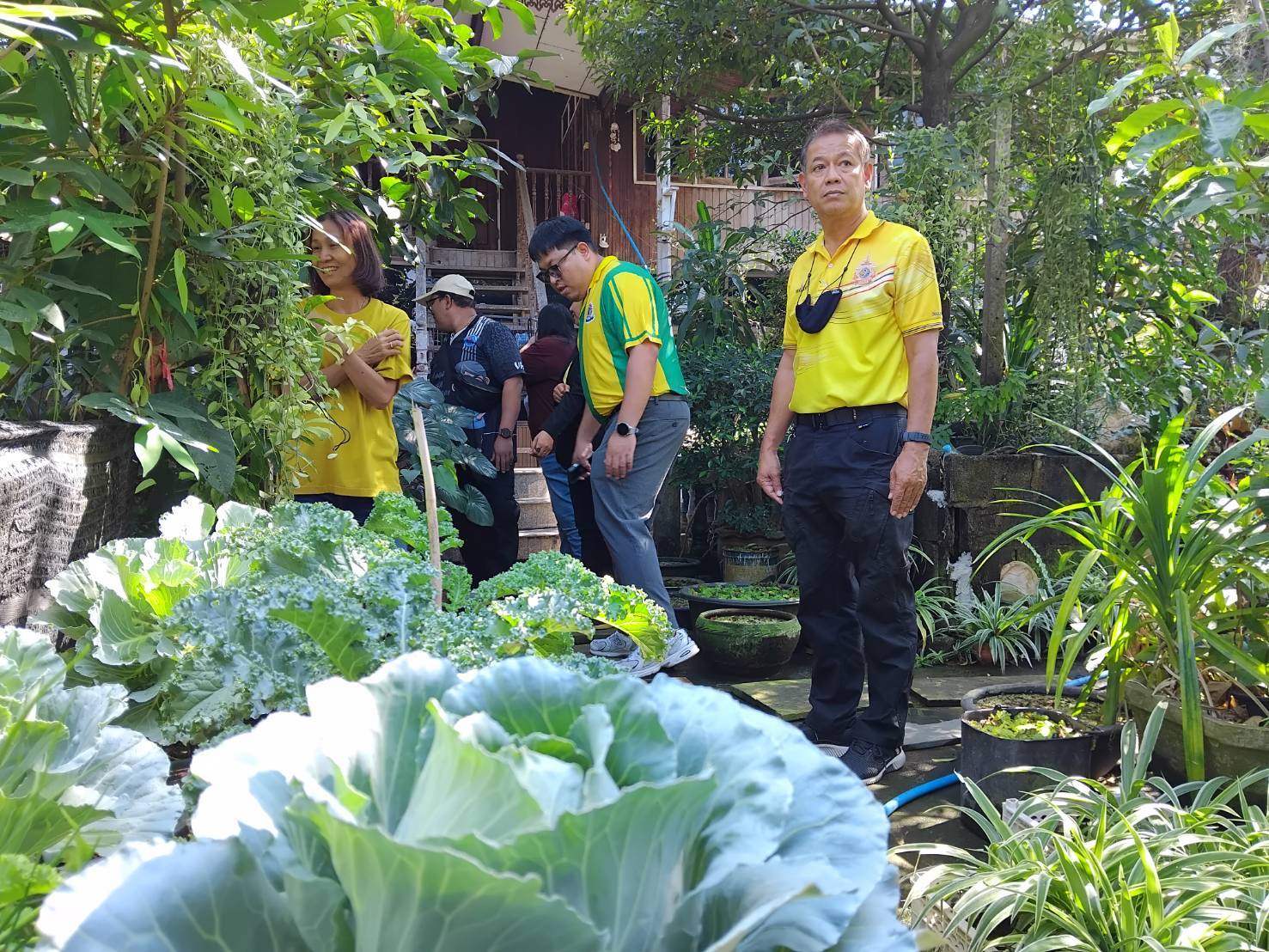 พช.บางกรวย น้อมนำแนวพระราชดำริของสมเด็จพระกนิษฐาธิราชเจ้า กรมสมเด็จพระเทพรัตนราชสุดาฯ สยามบรมราชกุมารี สู่แผนปฏิบัติการ ๙๐ วัน ปลูกผักสวนครัวเพื่อสร้างความมั่นคงทางอาหาร