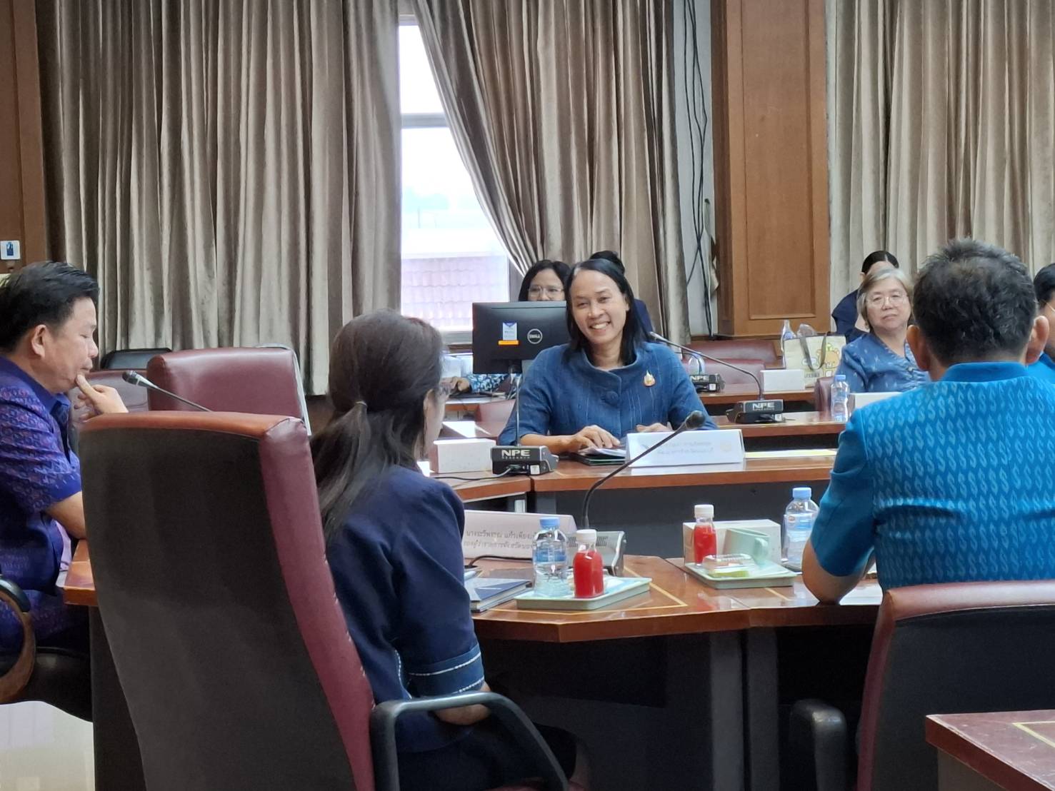 พช.นนทบุรีดำเนินการประชุมเชิงปฏิบัติการส่งเสริมการบูรณาการกลไกการขับเคลื่อนการขจัดความยากจน ระดับจังหวัด