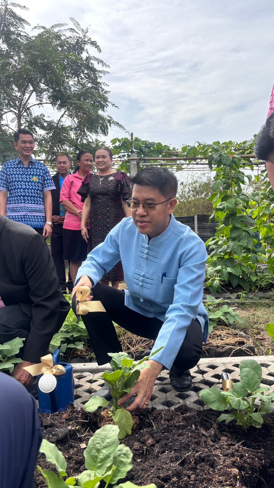 พช.บางกรวย ดำเนินโครงการปลายบาง “สุขภาพดี” ตามวิถีพอเพียง