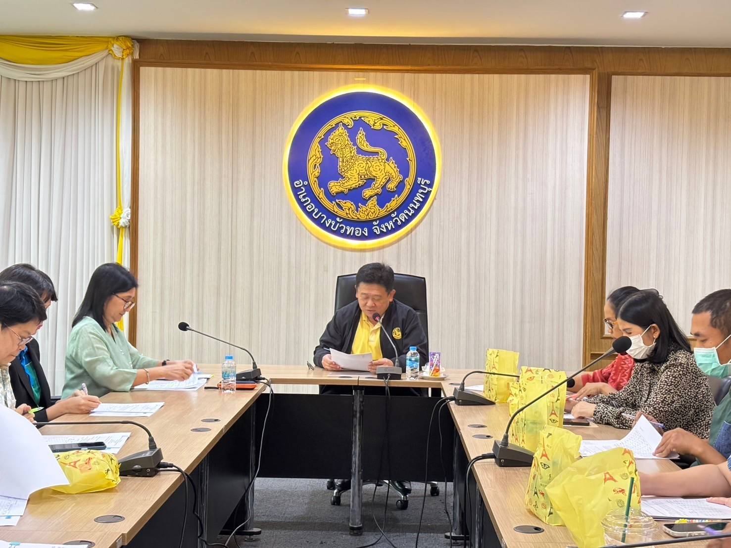 📢พช.บางบัวทอง จัดประชุมคณะอนุกรรมการกลั่นกรองและติดตามการดำเนินงานกองทุนพัฒนาบทบาทสตรีอำเภอ(อกส.อ) อำเภอบางบัวทอง ครั้งที่ 2/2568