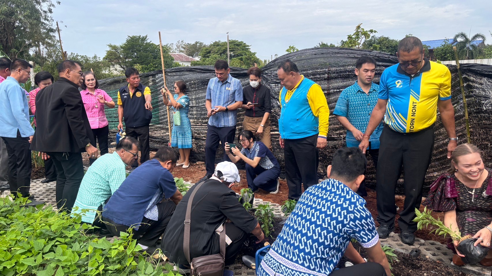 พช.บางกรวย ดำเนินโครงการปลายบาง “สุขภาพดี” ตามวิถีพอเพียง