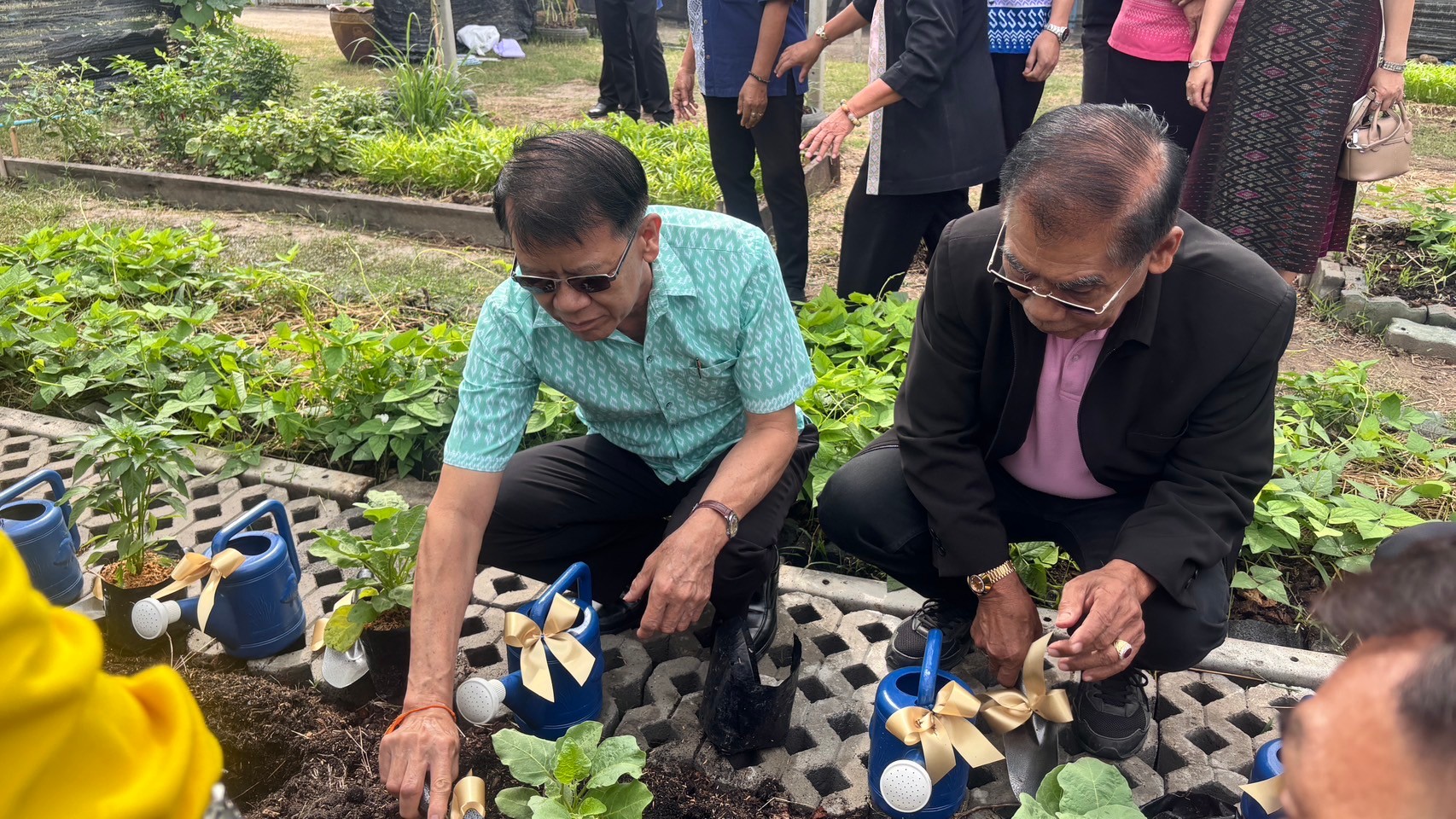 พช.บางกรวย ดำเนินโครงการปลายบาง “สุขภาพดี” ตามวิถีพอเพียง