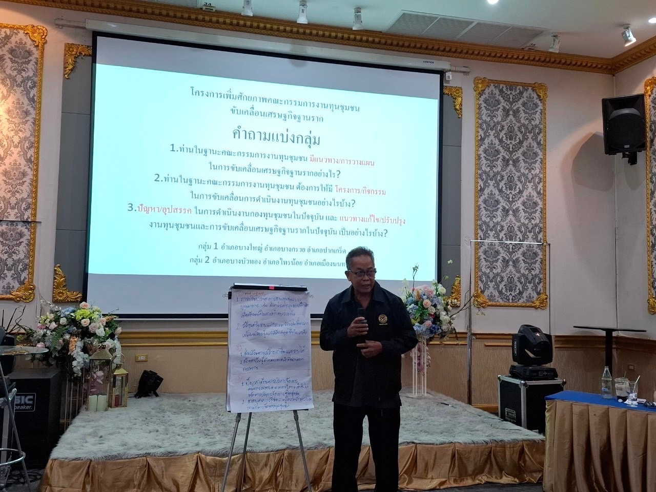 📢พช.นนทบุรีดำเนินโครงการเพิ่มศักยภาพคณะกรรมการงานทุนชุมชนขับเคลื่อนเศรษฐกิจฐานราก