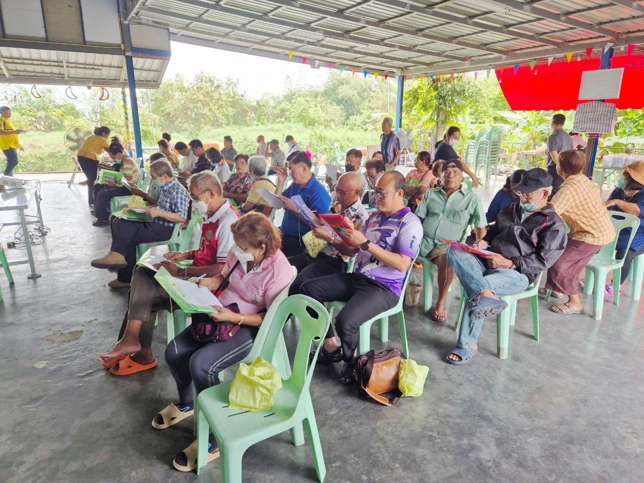 📣สพอ.บางบัวทอง ดำเนินโครงการส่งเสริมการพัฒนาชุมชนธรรมาภิบาล กิจกรรมที่ 1 การประชุมเชิงปฏิบัติการส่งเสริมการมีส่วนร่วมของผู้แทนภาคประชาชน