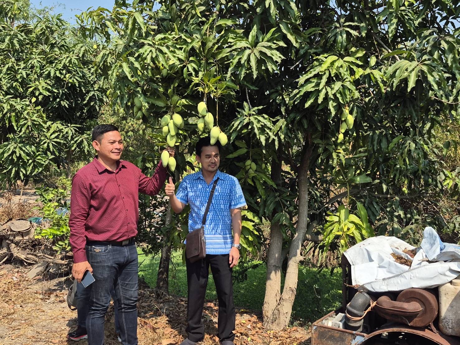 “พช.นนทบุรี ร่วมกับ สพอ.ไทรน้อยต้อนรับคณะศึกษาดูงานศูนย์เรียนรู้การพัฒนาคุณภาพชีวิตตามหลักทฤษฎีใหม่ ประยุกต์สู่ “โคก หนอง นา”