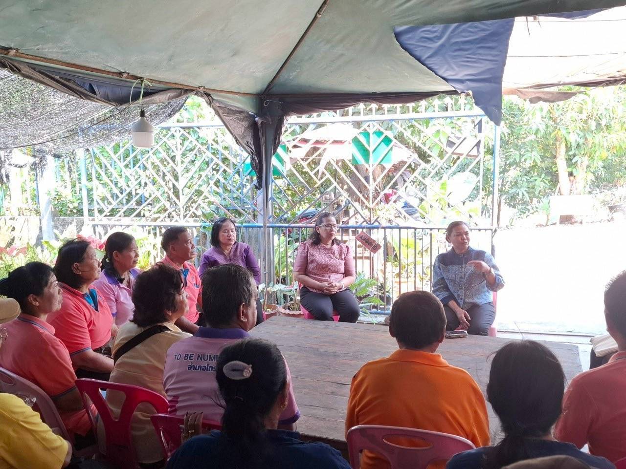 ผู้ตรวจราชการกรมการพัฒนาชุมชน ลงพื้นที่ตรวจราชการในพื้นที่จังหวัดนนทบุรี