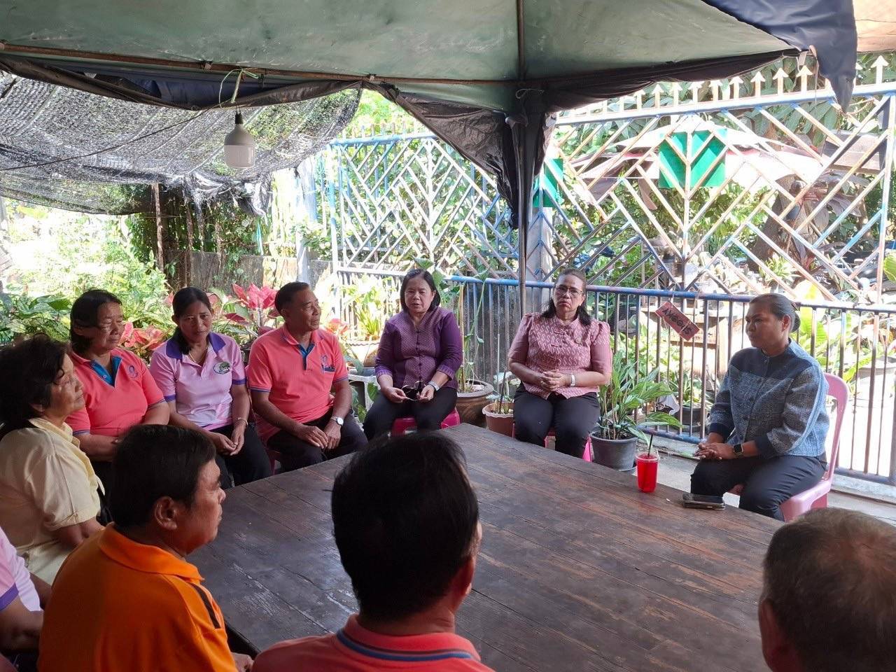 ผู้ตรวจราชการกรมการพัฒนาชุมชน ลงพื้นที่ตรวจราชการในพื้นที่จังหวัดนนทบุรี