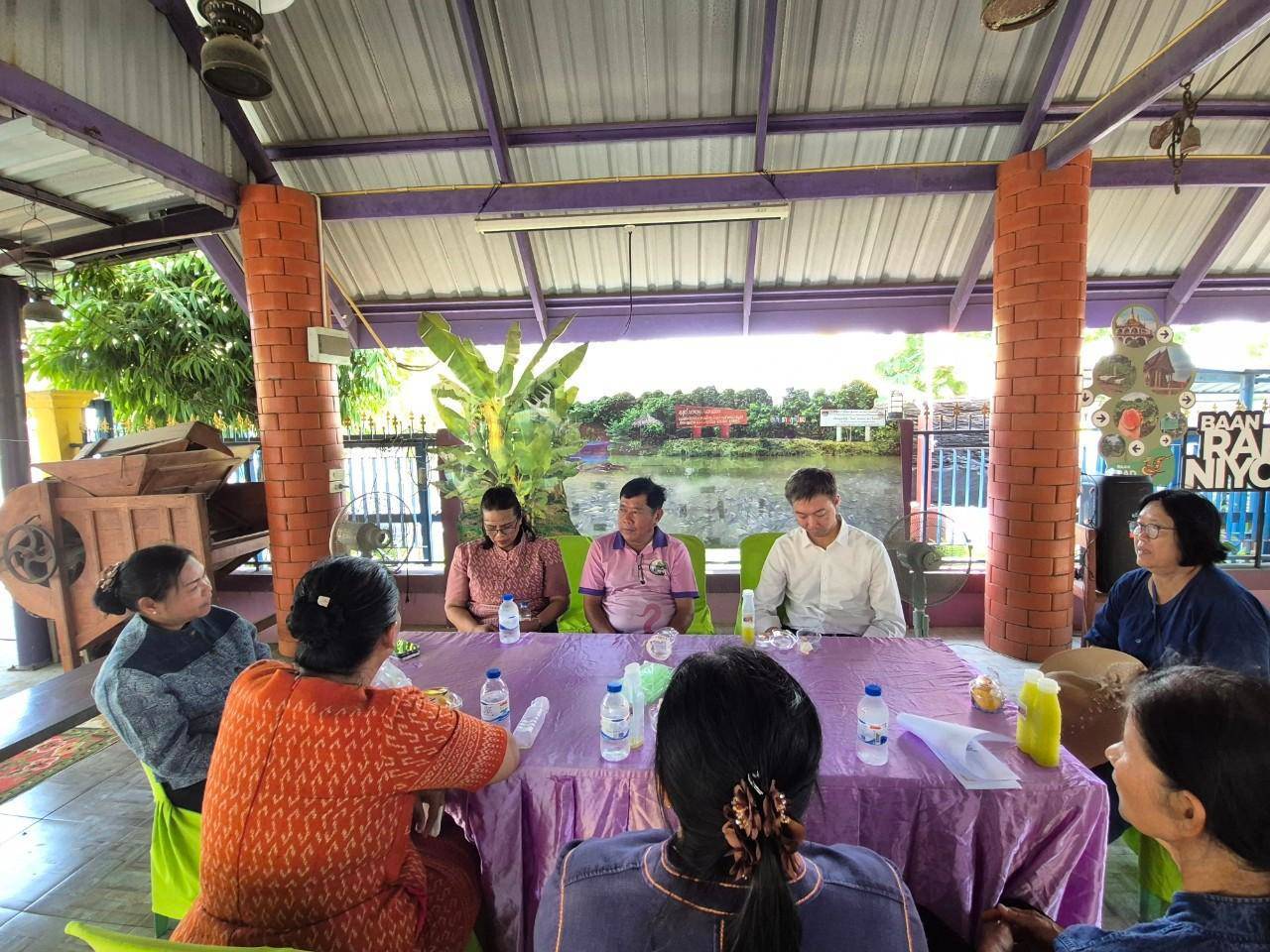 ผู้ตรวจราชการกรมการพัฒนาชุมชน ลงพื้นที่ตรวจราชการในพื้นที่จังหวัดนนทบุรี