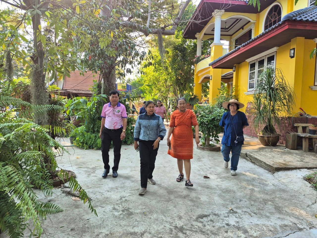 ผู้ตรวจราชการกรมการพัฒนาชุมชน ลงพื้นที่ตรวจราชการในพื้นที่จังหวัดนนทบุรี