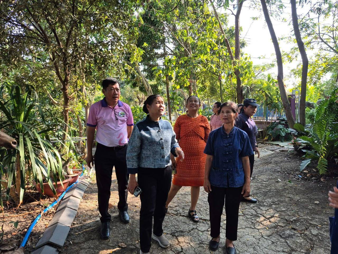 ผู้ตรวจราชการกรมการพัฒนาชุมชน ลงพื้นที่ตรวจราชการในพื้นที่จังหวัดนนทบุรี