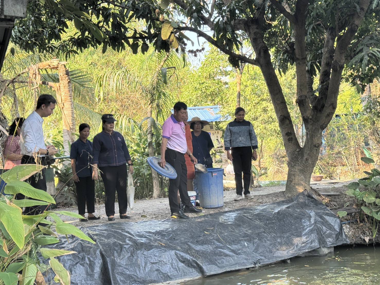 ผู้ตรวจราชการกรมการพัฒนาชุมชน ลงพื้นที่ตรวจราชการในพื้นที่จังหวัดนนทบุรี