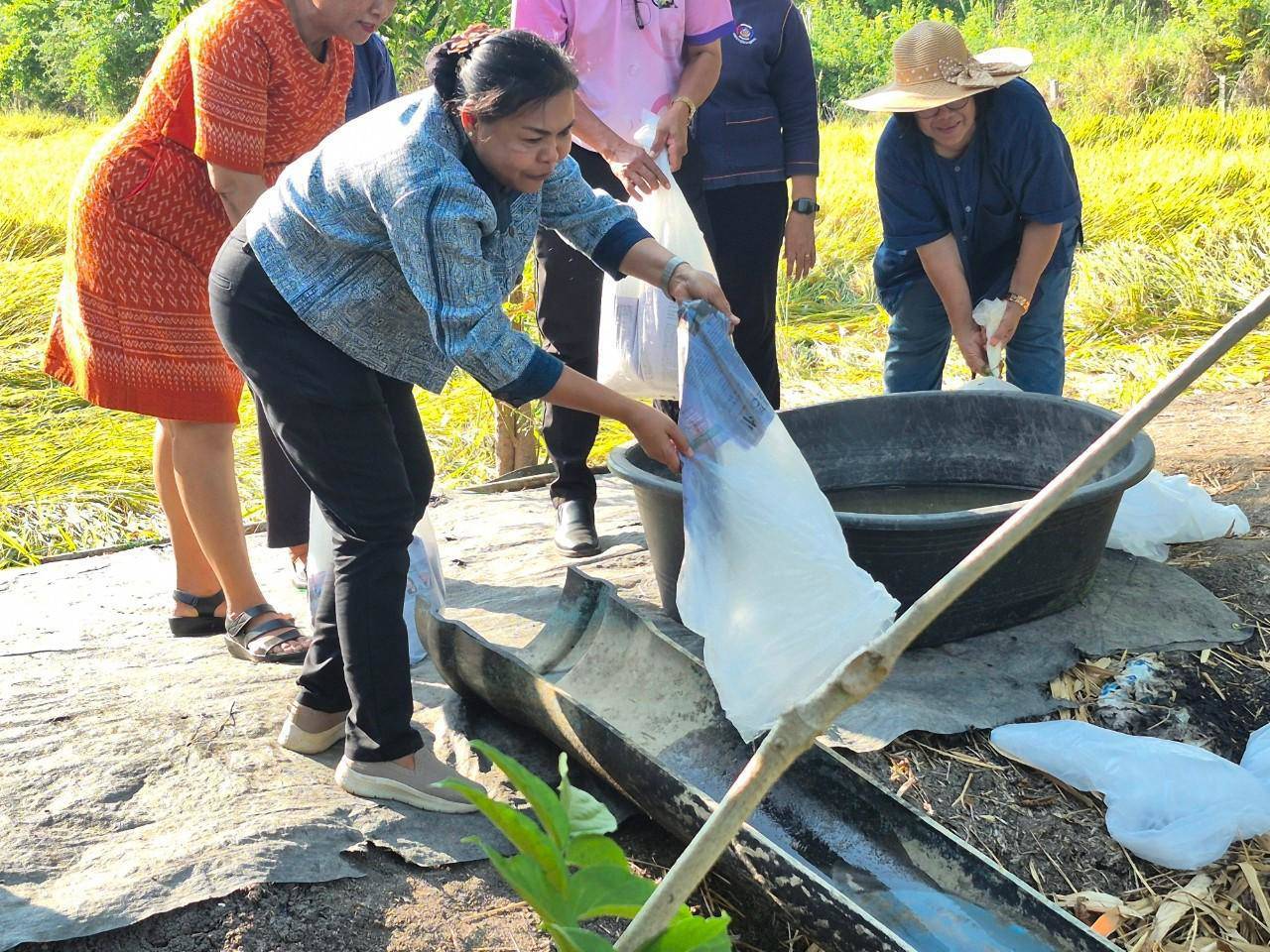 ผู้ตรวจราชการกรมการพัฒนาชุมชน ลงพื้นที่ตรวจราชการในพื้นที่จังหวัดนนทบุรี