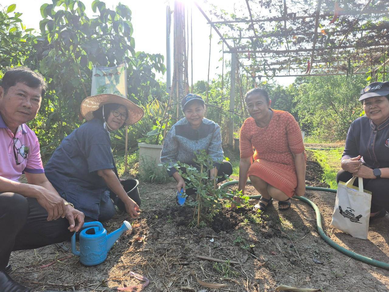 ผู้ตรวจราชการกรมการพัฒนาชุมชน ลงพื้นที่ตรวจราชการในพื้นที่จังหวัดนนทบุรี