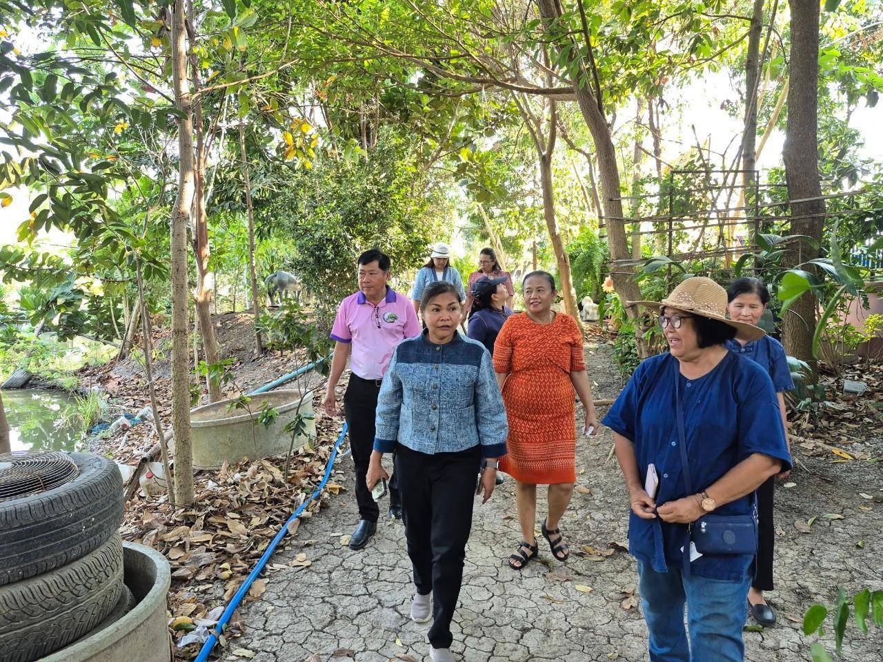 ผู้ตรวจราชการกรมการพัฒนาชุมชน ลงพื้นที่ตรวจราชการในพื้นที่จังหวัดนนทบุรี