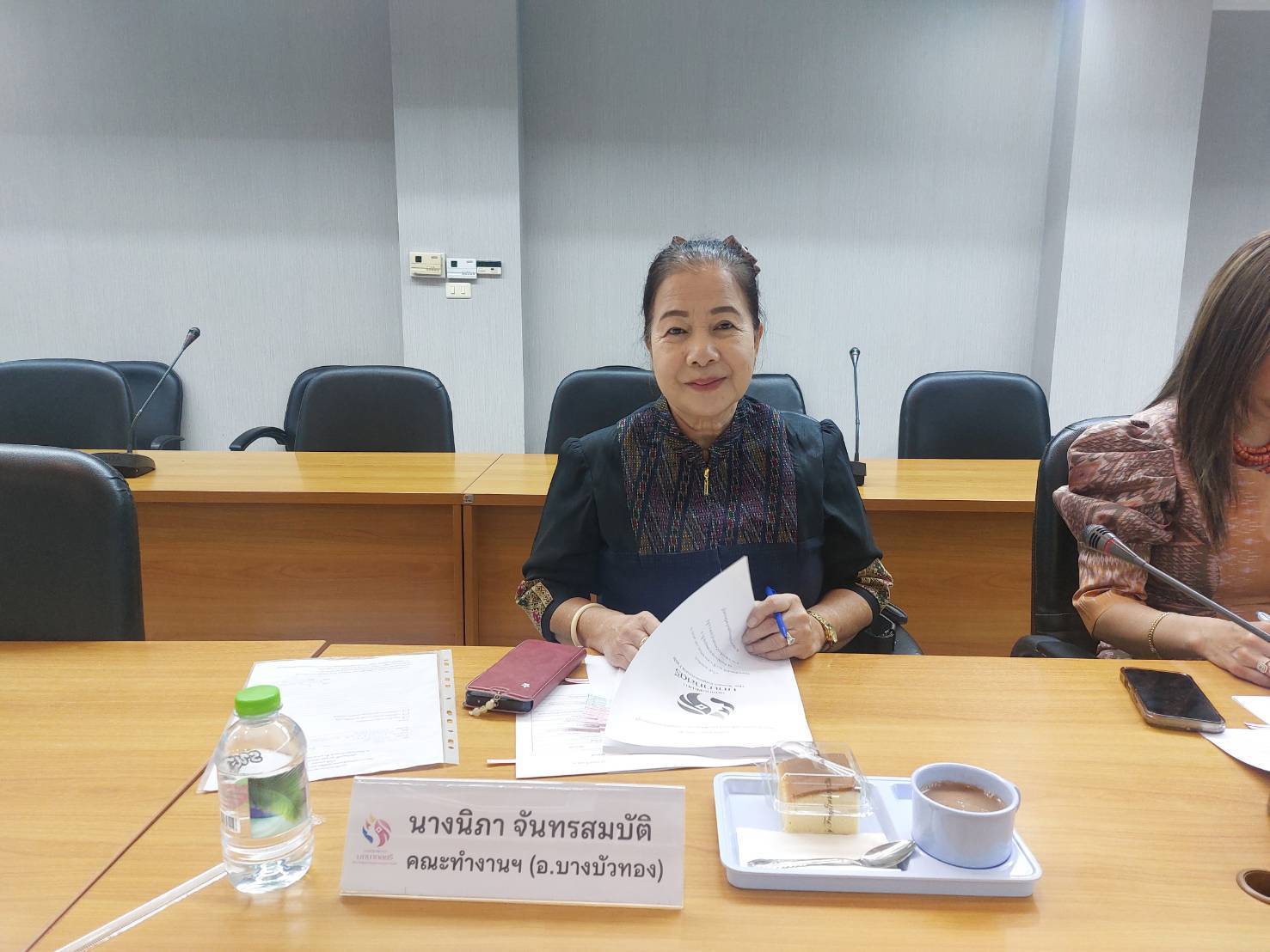 📢📢 พช.นนทบุรี จัดประชุมคณะทำงานขับเคลื่อนกองทุนพัฒนาบทบาทสตรีจังหวัดนนทบุรี ครั้งที่ 2/2568