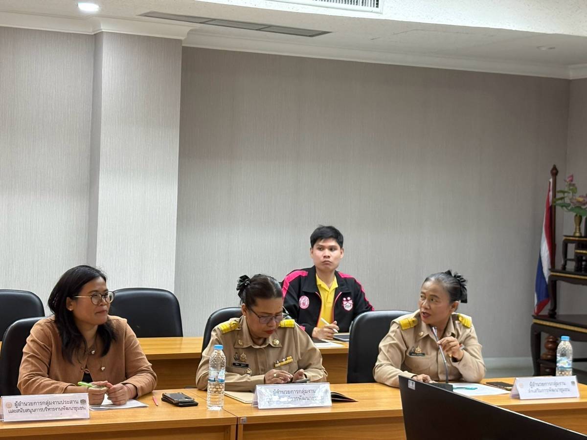 พช.นนทบุรี ร่วมประชุมคณะกรรมการพัฒนาสตรีจังหวัด (กพสจ.) จังหวัดนนทบุรี ครั้งที่ 1/2568