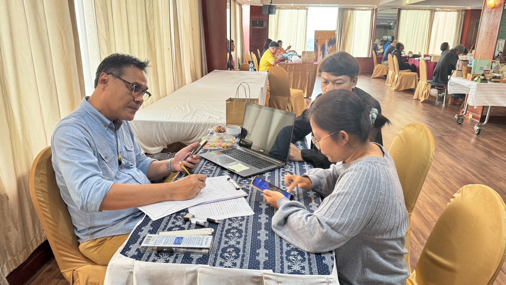 📣📣สพจ.นนทบุรี ดำเนินโครงการพัฒนาผลิตภัณฑ์ OTOP กลุ่มปรับตัวสู่การพัฒนา (Quadrant D) ให้มีคุณภาพมาตรฐาน ระหว่างวันที่ 7 – 8 มีนาคม 2568 📅