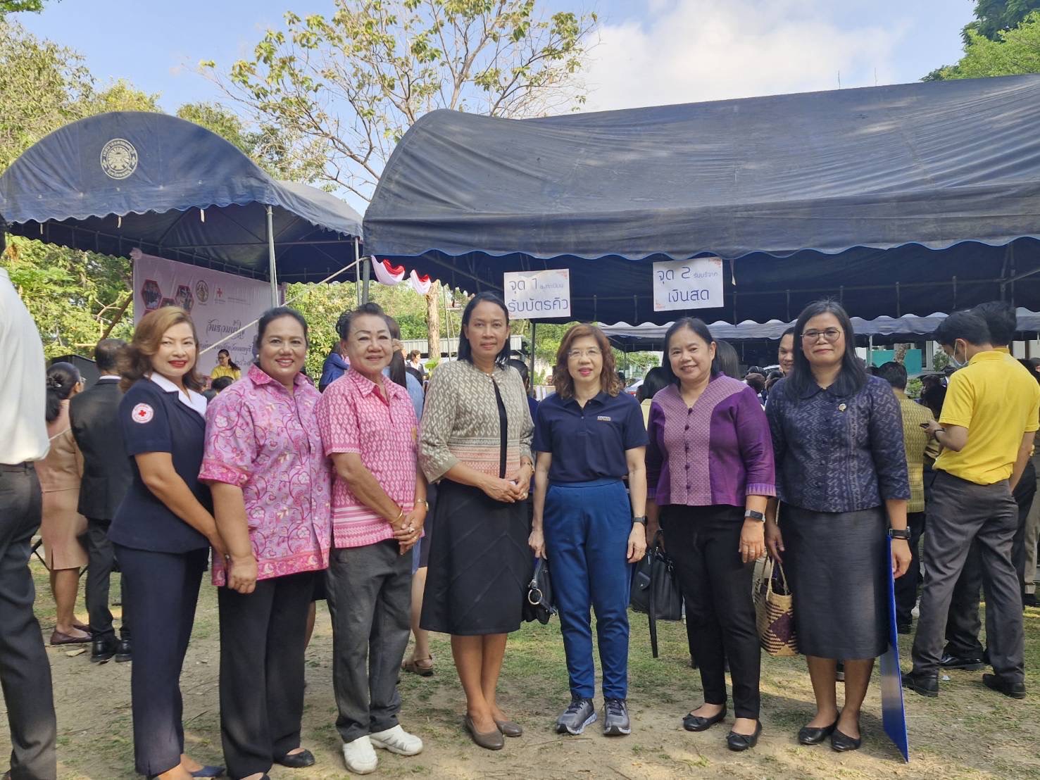 พช.นนทบุรีร่วมบริจาคเงินในงาน“วันรวมน้ำใจให้กาชาด” ประจำปี 2568