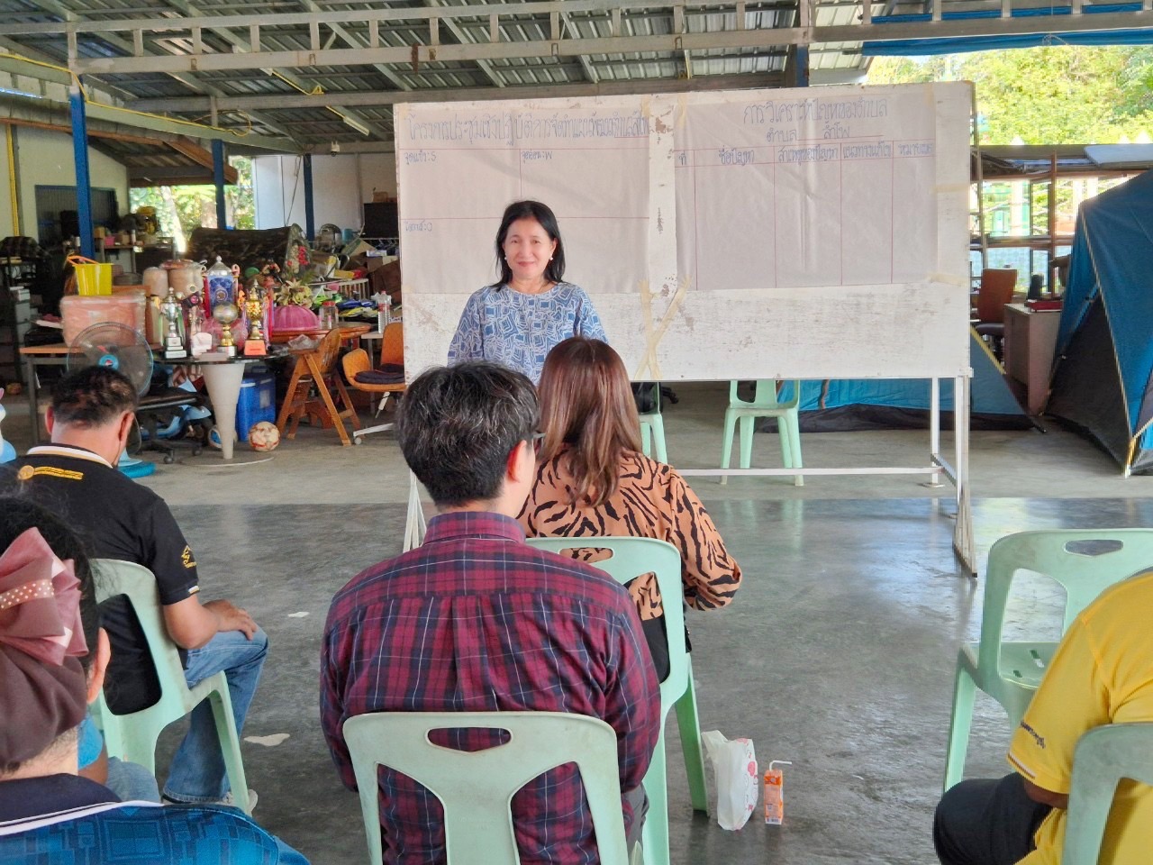พช.บางบัวทอง ดำเนินโครงการประชุมเชิงปฏิบัติการจัดทำแผนพัฒนาตำบล