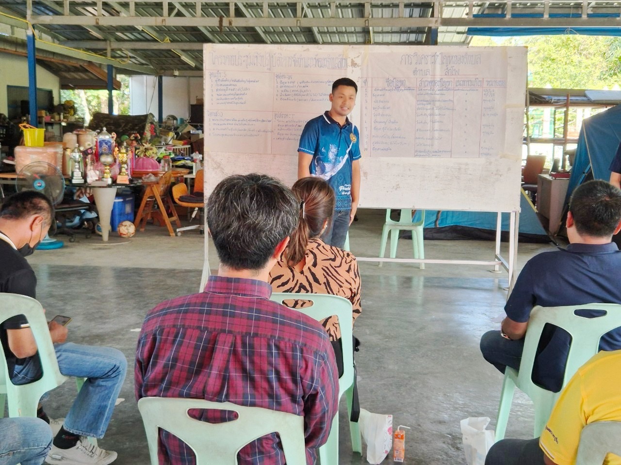 พช.บางบัวทอง ดำเนินโครงการประชุมเชิงปฏิบัติการจัดทำแผนพัฒนาตำบล
