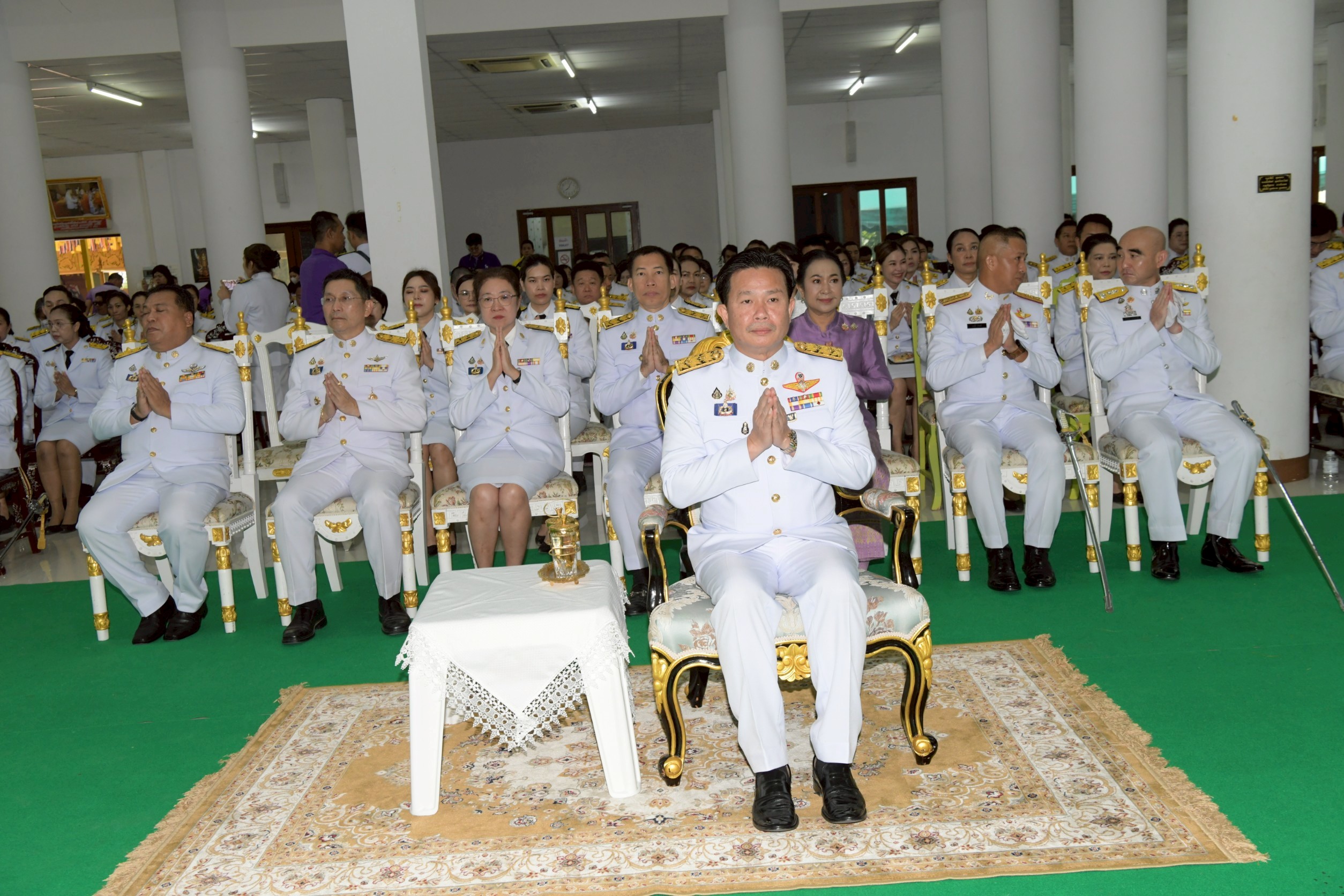 จังหวัดนนทบุรีจัดพิธีทอดผ้าป่าสมทบกองทุนพัฒนาเด็กชนบท ในพระราชูปถัมภ์สมเด็จพระเทพรัตนราชสุดาฯ สยามบรมราชกุมารี