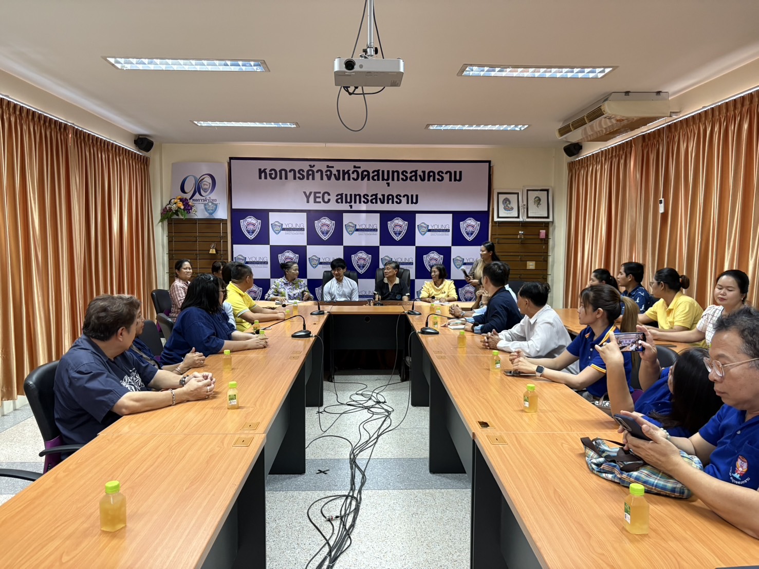 📢📑📑สพจ.นนทบุรีร่วมศึกษาดูงานและประชุมเชี่ยมโยงเครือข่าย OTOP ระหว่างจังหวัดนนทบุรี และจังหวัดสมุทรสงคราม