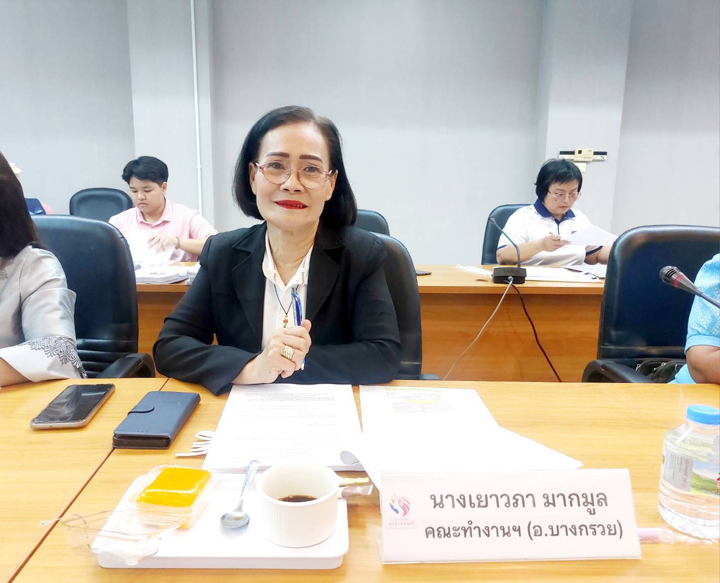 📢📢 พช.นนทบุรี จัดประชุมคณะทำงานขับเคลื่อนกองทุนพัฒนาบทบาทสตรีจังหวัดนนทบุรี ครั้งที่ 4/2568