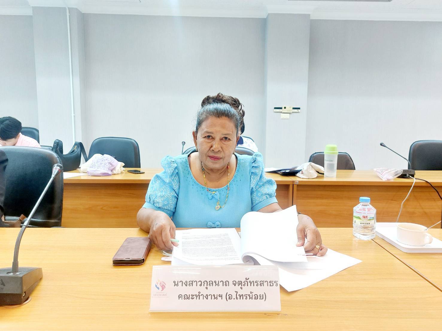 📢📢 พช.นนทบุรี จัดประชุมคณะทำงานขับเคลื่อนกองทุนพัฒนาบทบาทสตรีจังหวัดนนทบุรี ครั้งที่ 4/2568