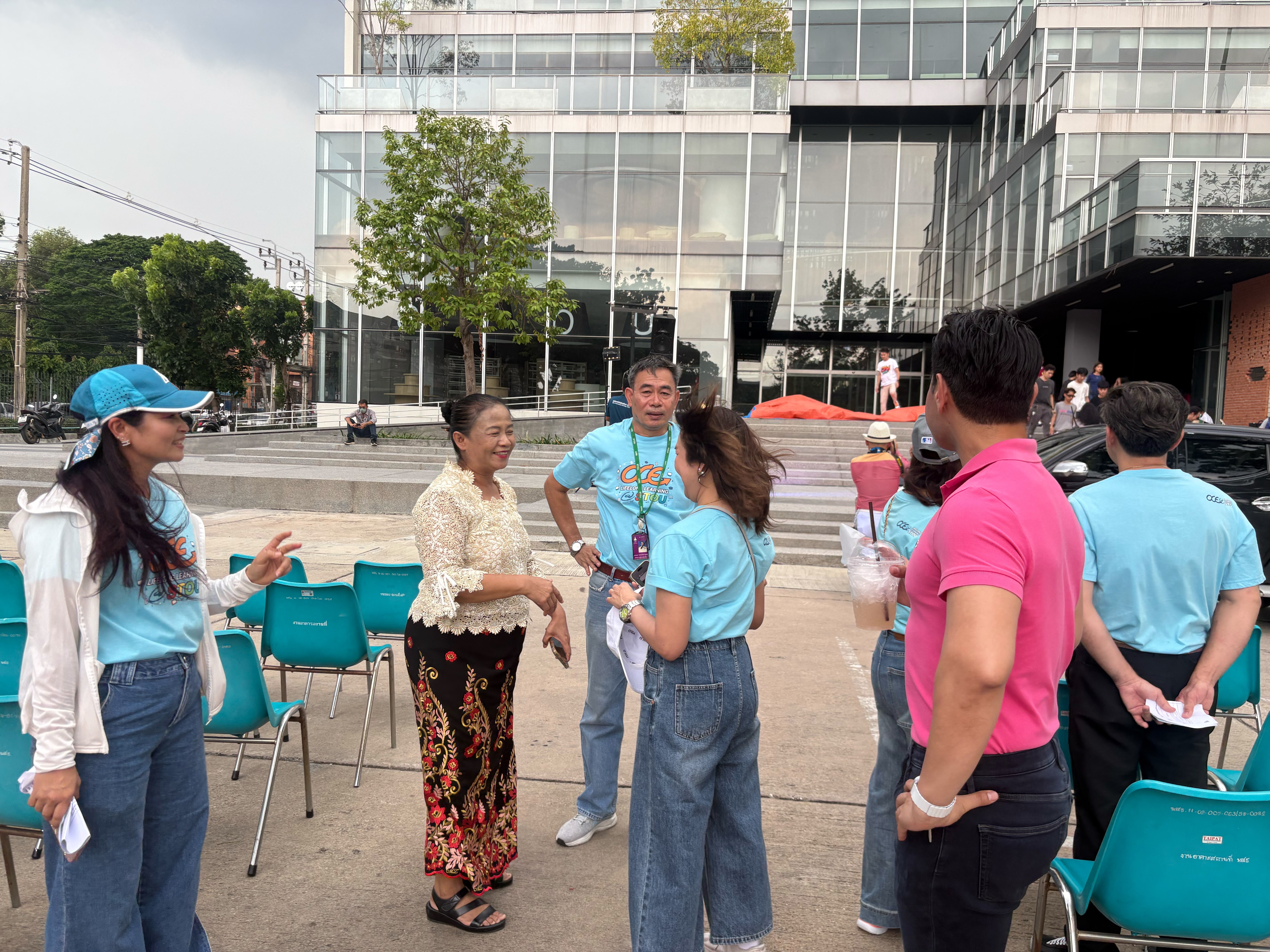 📑📑สพจ.นนทบุรีร่วมกิจกรรมโครงการ มสธ. Night Market