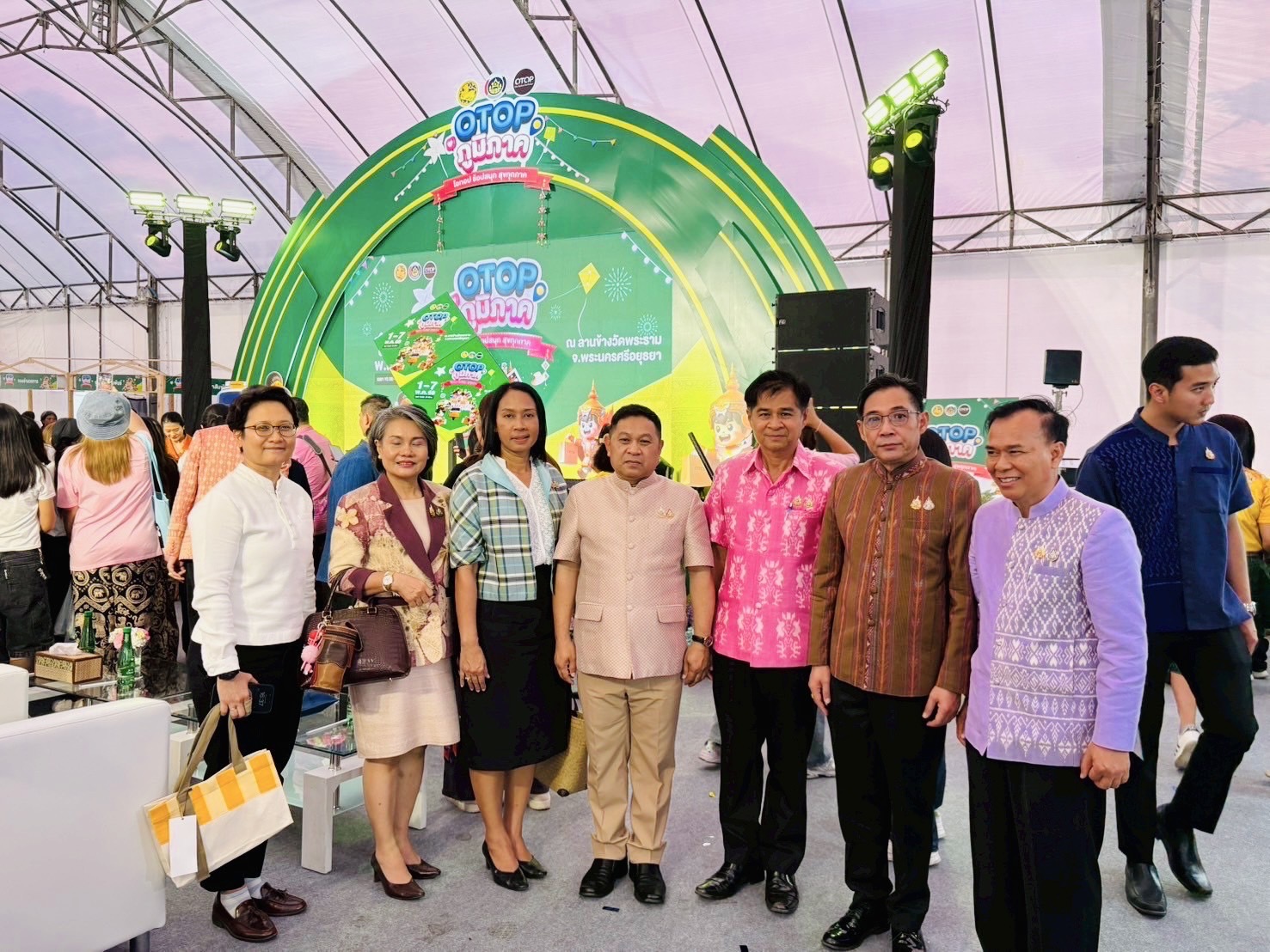 📢📑📑สพจ.นนทบุรีร่วมพิธีเปิด งาน OTOP ภูมิภาค จุดดำเนินการที่ 5 จังหวัดพระนครศรีอยุธยา