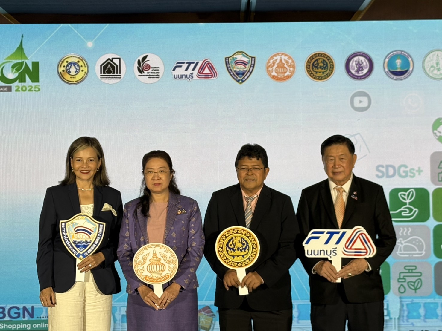 📣📣สพจ. นนทบุรี ร่วมงานแถลงข่าว Best and Green of Non 2025 ณ ห้องจูปิเตอร์ 4-5 อิมแพค เมืองทองธานี