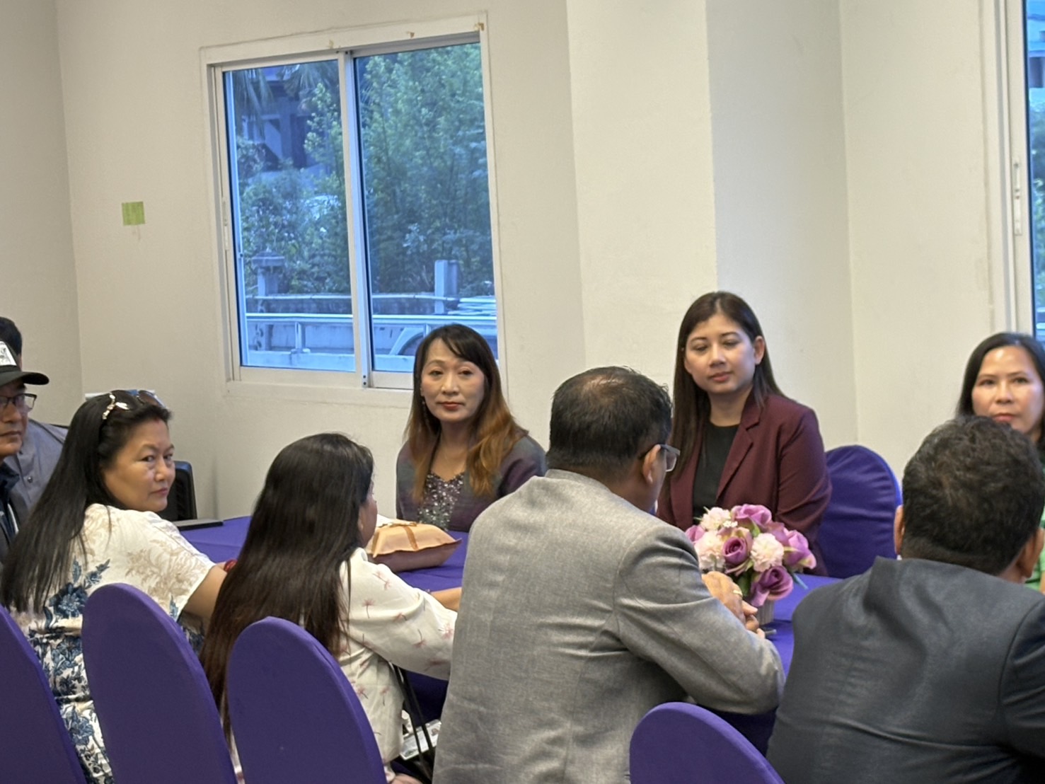 📣📣สพจ.นนท์ ร่วมต้อนรับคณะดูงานจากประเทศเนปาล ณ ศูนย์ OTOP จังหวัดนนทบุรี