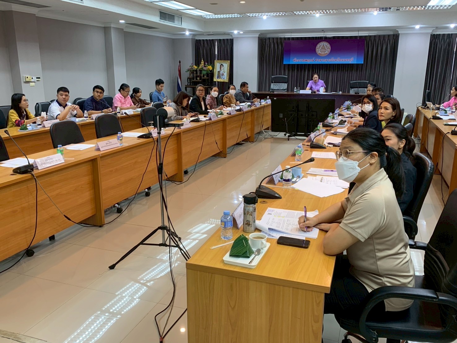 พช.นนทบุรีจัดประชุมคณะกรรมการประสานและขับเคลื่อนนโยบายสานพลังประชารัฐประจำจังหวัด (คสป.) ครั้งที่ 3/2568