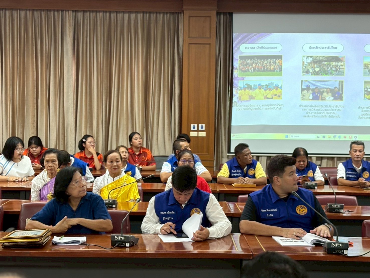 พช.นนทบุรี ดำเนินการคัดสรรกิจกรรมพัฒนาชุมชนดีเด่น ประจำปี 2568