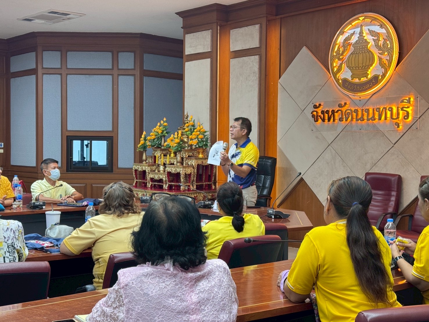 จังหวัดนนทบุรีจัดโครงการ “นนทบุรีปันสุข สร้างอาชีพสู่ชุมชน” ตามโครงการตามโครงการพัฒนาพื้นที่  ตามแนวพระราชดำริและหลักปรัชญาของเศรษฐกิจพอเพียง ประจำปีงบประมาณ พ.ศ. 2568