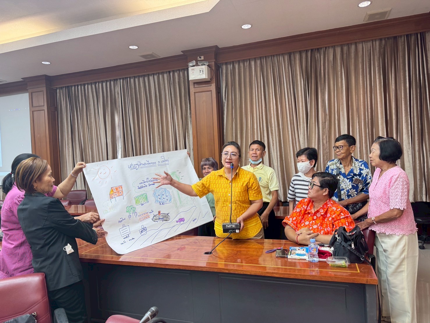 จังหวัดนนทบุรีจัดโครงการ “นนทบุรีปันสุข สร้างอาชีพสู่ชุมชน” ตามโครงการตามโครงการพัฒนาพื้นที่  ตามแนวพระราชดำริและหลักปรัชญาของเศรษฐกิจพอเพียง ประจำปีงบประมาณ พ.ศ. 2568