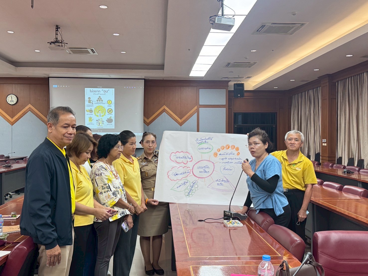 จังหวัดนนทบุรีจัดโครงการ “นนทบุรีปันสุข สร้างอาชีพสู่ชุมชน” ตามโครงการตามโครงการพัฒนาพื้นที่  ตามแนวพระราชดำริและหลักปรัชญาของเศรษฐกิจพอเพียง ประจำปีงบประมาณ พ.ศ. 2568