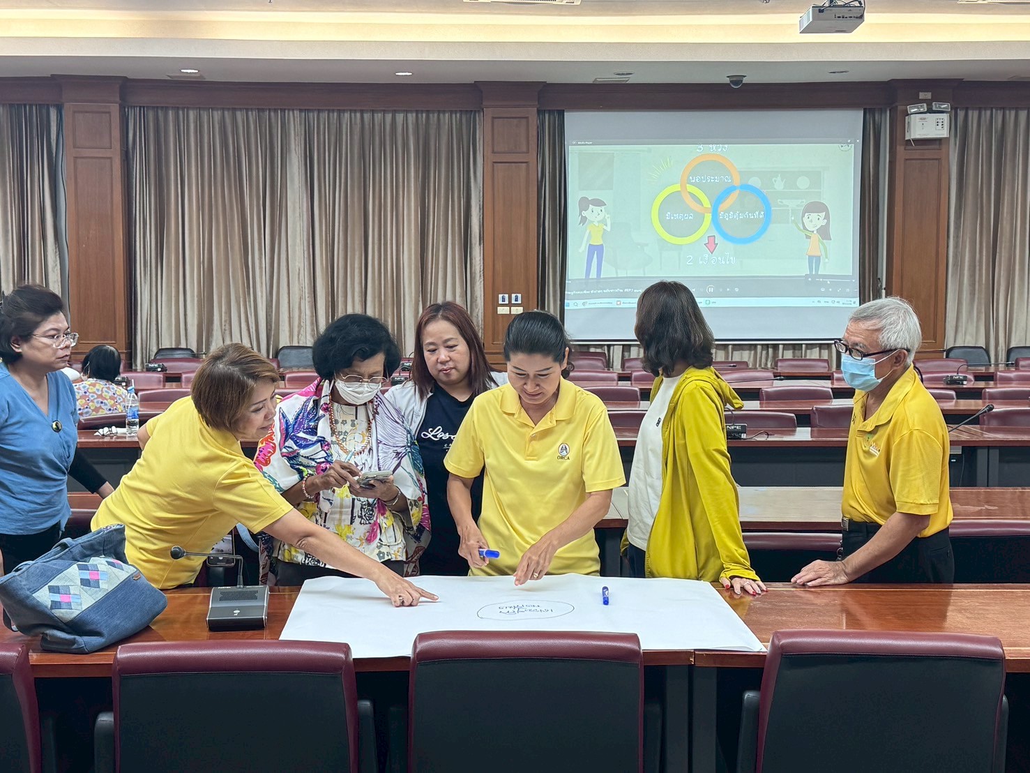 จังหวัดนนทบุรีจัดโครงการ “นนทบุรีปันสุข สร้างอาชีพสู่ชุมชน” ตามโครงการตามโครงการพัฒนาพื้นที่  ตามแนวพระราชดำริและหลักปรัชญาของเศรษฐกิจพอเพียง ประจำปีงบประมาณ พ.ศ. 2568