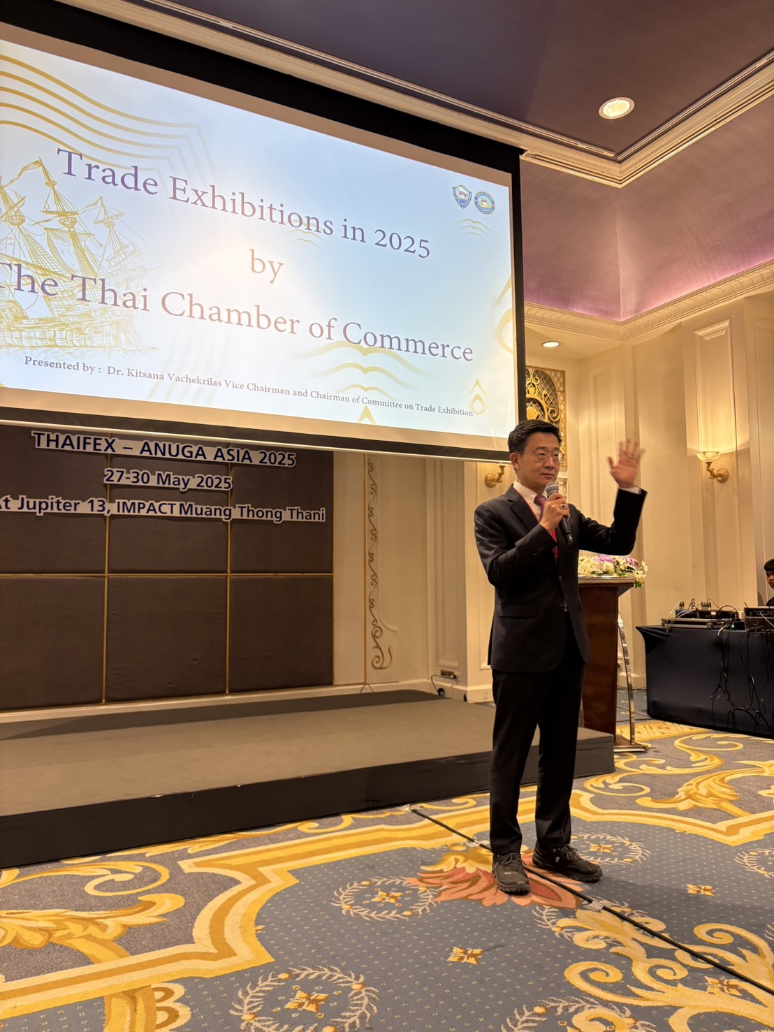 พช. นนท์ ร่วมศึกษาดูงานแสดงสินค้าอาหาร 2568 THAIFEX – ANUGA ASIA 2025 เมืองทองธานี