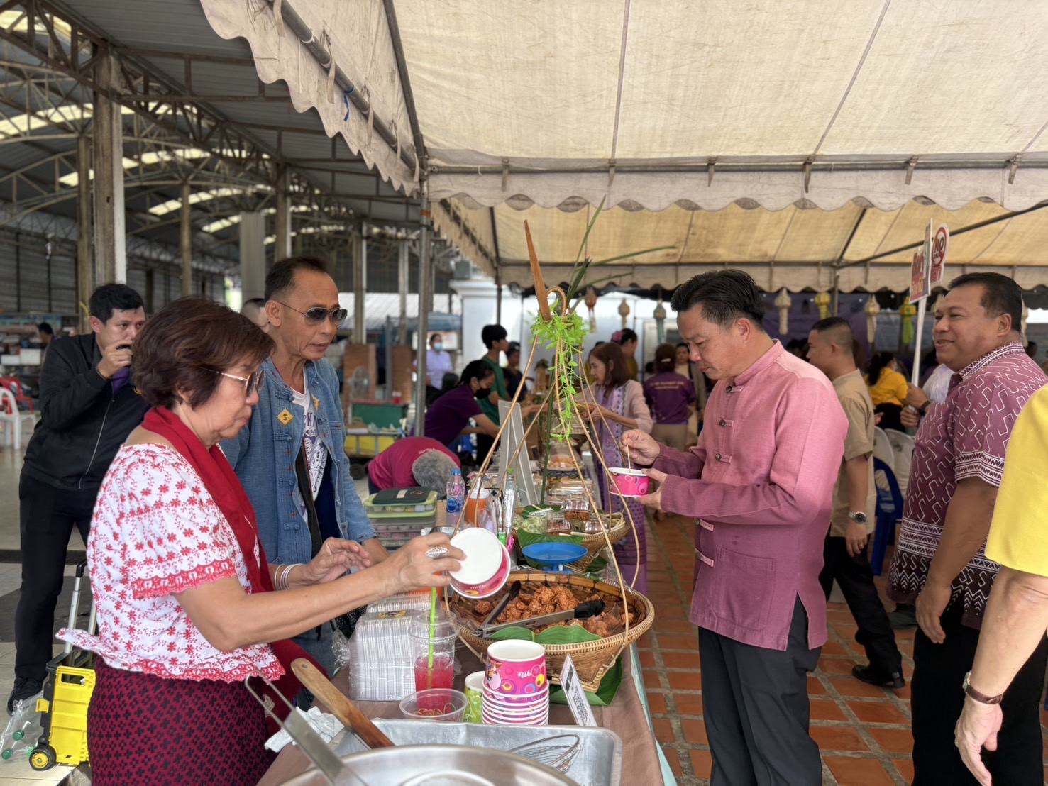 พช. นนท์ ร่วมพิธีเปิดโครงการ 1 อำเภอ 1 ลานสร้างสรรค์ จังหวัดนทบุรี ณ เกาะเกร็ด