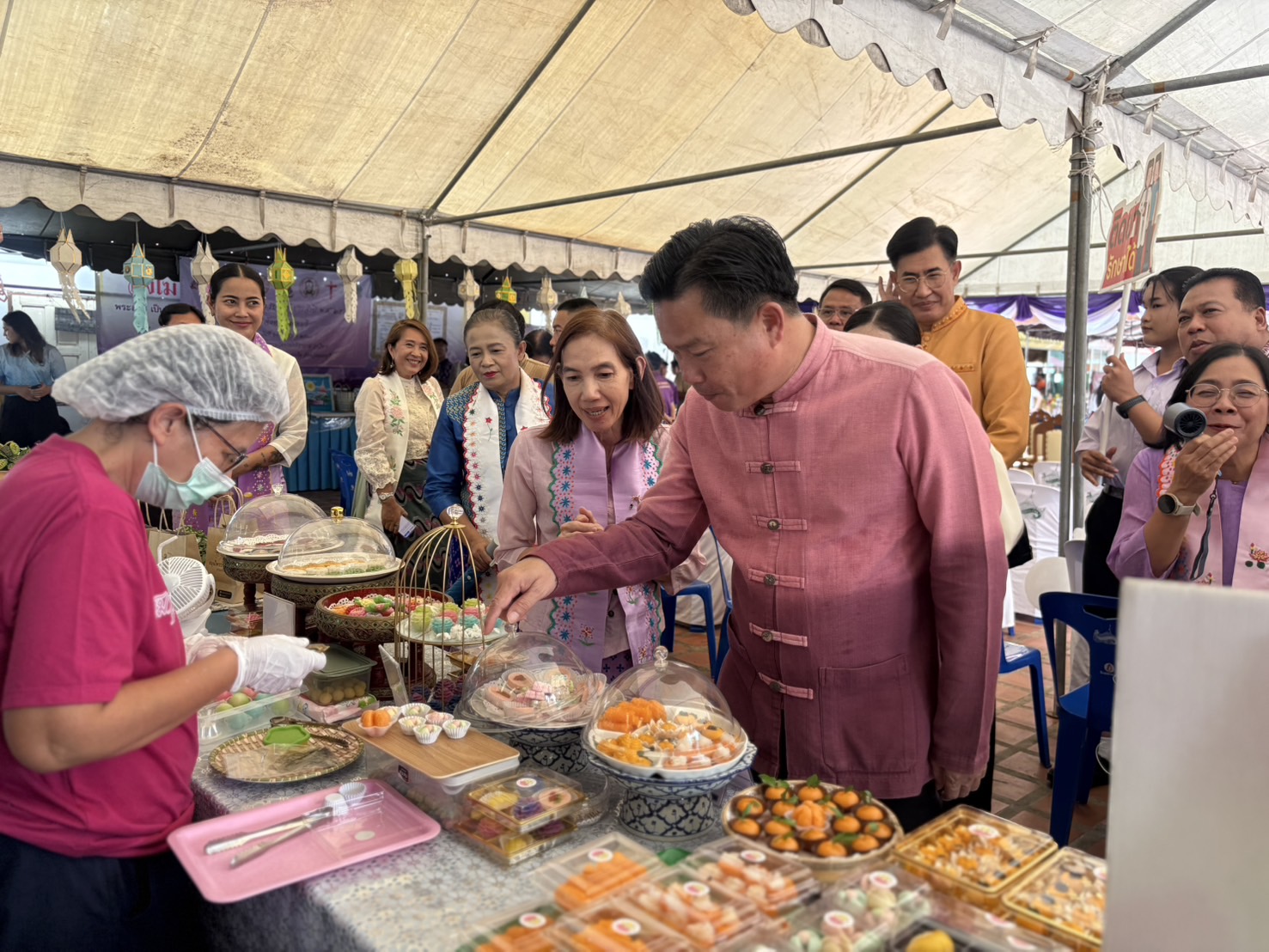 พช. นนท์ ร่วมพิธีเปิดโครงการ 1 อำเภอ 1 ลานสร้างสรรค์ จังหวัดนทบุรี ณ เกาะเกร็ด