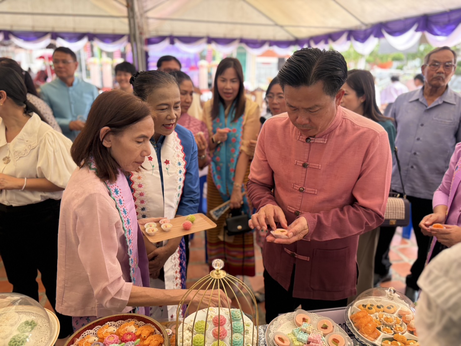 พช. นนท์ ร่วมพิธีเปิดโครงการ 1 อำเภอ 1 ลานสร้างสรรค์ จังหวัดนทบุรี ณ เกาะเกร็ด