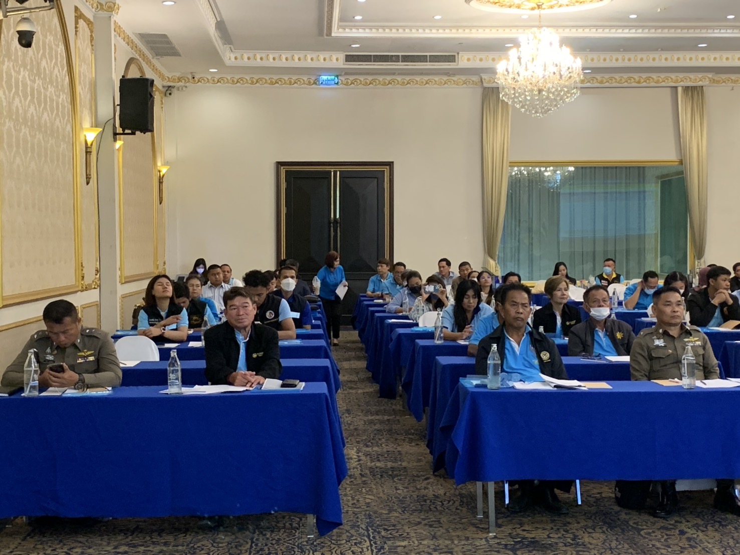 จังหวัดนนทบุรี ดำเนินโครงการเสริมสร้างและพัฒนาศักยภาพวิทยากรกระบวนการกองทุนแม่ของแผ่นดินระดับเครือข่ายหมู่บ้าน/ชุมชน (ครู ค) จังหวัดนนทบุรี