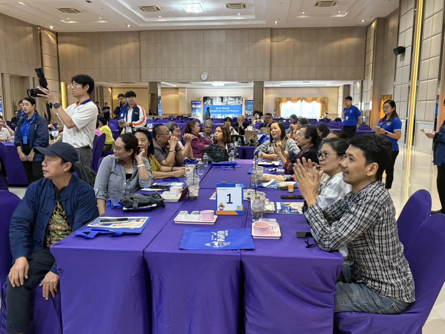 พช. นนท์  ร่วมพิธีเปิดการอบรมหลักสูตร “ตังค์โต Know-how เปิดโลกธุรกิจชุมชน : ติดปีกความสำเร็จสำหรับผู้ประกอบการ OTOP “