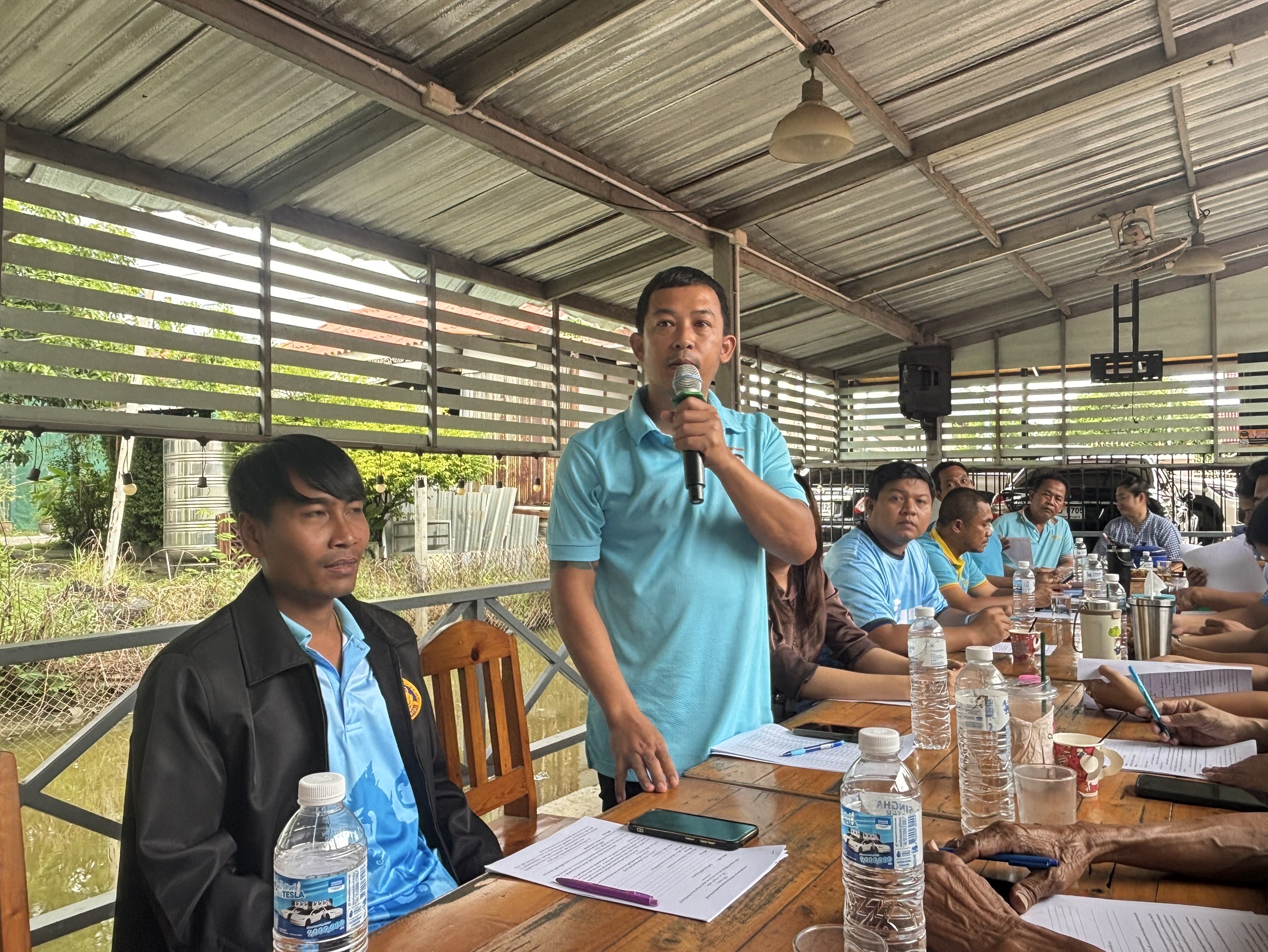 พช.นนทบุรี ร่วมกับเครือข่ายกองทุนเเม่ของแผ่นดินจังหวัดนนทบุรี จัดประชุมเครือข่ายกองทุนเเม่ของแผ่นดินจังหวัดนนทบุรี ครั้งที่ 4/2568